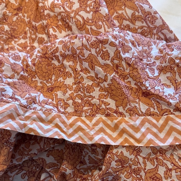 Free People Orange Floral Maxi Dress - Picture 5 of 12